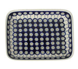 Półmisek do zapiekania 19,5x25,5 cm Bolesławiec GU370DEK8