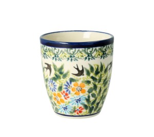 Kubek bez uszka V 0,18 L Bolesławiec GU936DEKDU182