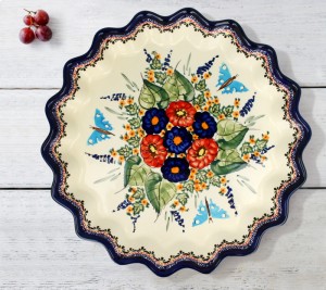 Taca tarta ø 32,4 cm Bolesławiec GU1332DEK149Art