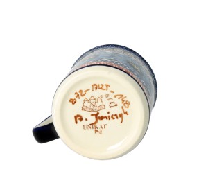 Kubek Ø 10,8 cm V 0,25 L Bolesławiec GU872DEK148Art