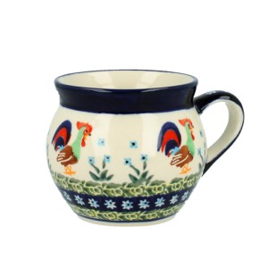 Kubek czeski V 0,32 L Bolesławiec GU911DEK281Art