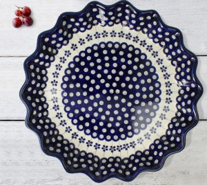 Taca tarta ø 32,4 cm Bolesławiec GU1332DEK166A