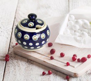 Cukiernica Ø 9,1 cm V 0,15 L Bolesławiec GU729DEK487