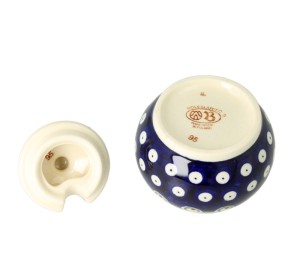 Cukiernica Ø 9,1 cm V 0,15 L Bolesławiec GU729DEK487