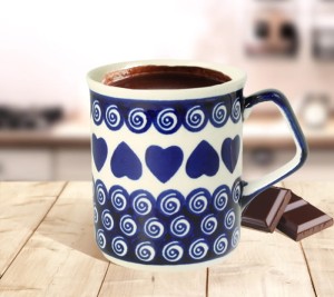 Kubek Ø 10,8 cm V 0,25 L Bolesławiec GU872DEK467