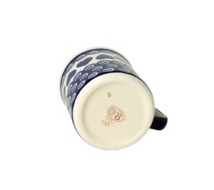 Kubek Ø 10,8 cm V 0,25 L Bolesławiec GU872DEK467