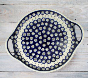Taca patera ø 33,5 cm Bolesławiec GU1333DEK8