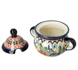 Cukiernica Ø 14,6 cm V 0,35 L Bolesławiec GU944DEK149Art