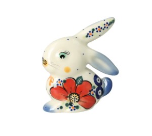 Bunny ear Quince Bolesławiec Pottery Galia