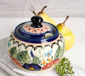 Cukiernica Ø 10,7 cm V 0,3 L Bolesławiec GU694DEK149Art