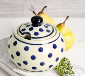 Cukiernica Ø 10,7 cm V 0,3 L Bolesławiec GU694DEK37