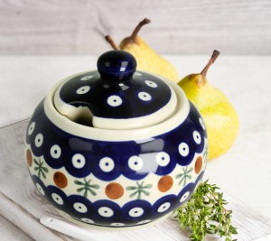 Cukiernica Ø 10,7 cm V 0,3 L Bolesławiec GU694DEK41