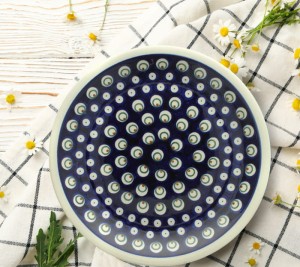 Talerz obiadowy ø 24,0 cm Bolesławiec GU1001DEK487