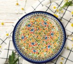 Talerz obiadowy ø 24,0 cm Bolesławiec GU1001DEK312ART