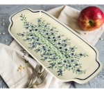 Tray 33,4 cm GU1282DEK1208 Bolesławiec Pottery