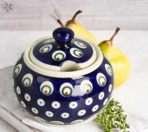 Cukiernica Ø 10,7 cm V 0,3 L Bolesławiec GU694DEK487