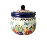 Container V 1,0 L GU1210DEK149Art Bolesławiec Pottery