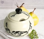 Sugar-bowl V 0,3 L GU694DEK1213 Bolesławiec Pottery