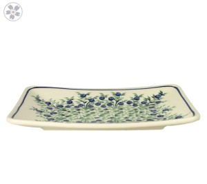 Sushi tray GU2022DEK1208  Bolesławiec Pottery 