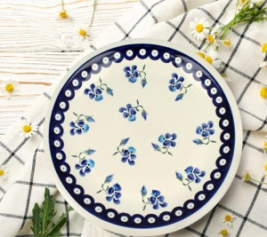 Talerz obiadowy ø 24,0 cm Ceramika Bolesławiec GU1001DEK890