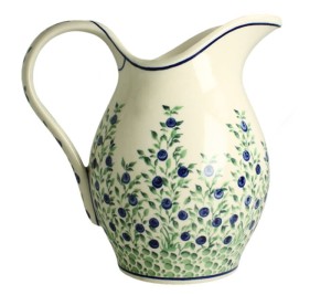 Pitcher V 1,7 L GU1160DEK1208 Bolesławiec Pottery