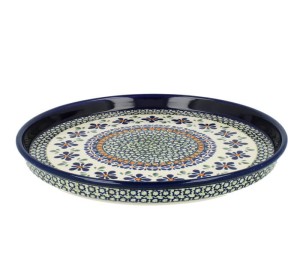 Talerz taca Ø 24,5 cm Bolesławiec GU524DEKDU60