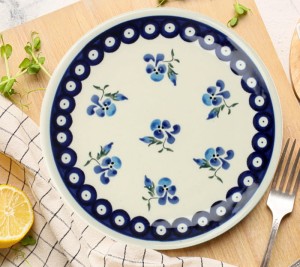 Talerz śniadaniowy ø 19,5 cm Ceramika Bolesławiec GU814 DEK890