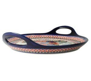 Taca patera ø 33,5 cm Bolesławiec GU1333DEK149Art