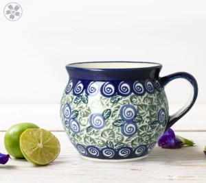 Kubek czeski V 0,32 L Bolesławiec GU911DEK1073A