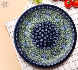 Talerz obiadowy ø 24,0 cm Bolesławiec GU1001DEK1073A