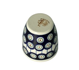 Kubek bez uszka V 0,18 L Bolesławiec GU936DEK8