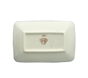 Talerz- tacka do sushi 12,2x18,3 cm GU2021DEK1073A