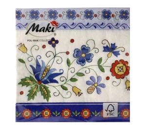 Serwetki papierowe Kaszub- Opakowanie 20 SZT.