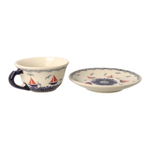 Filiżanka i spodek V 0,22 L DPML Manufaktura