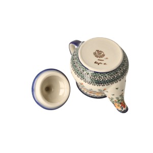 Czajnik V 1,0 L Pomarańczowe Kwiaty Galia