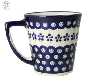 Mug V 0,35 L GU1920DEK166A Bolesławiec Pottery