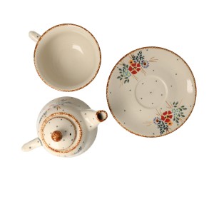 Czajnik z filiżanką i spodkiem GM13 Manufaktura (id: