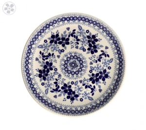 Plate Ø 21,5 cm SB01 Bolesławiec Pottery Manufaktura