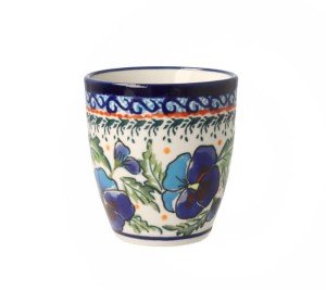 Kubek bez uszka V 0,18 L Bolesławiec GU936DEK277Art