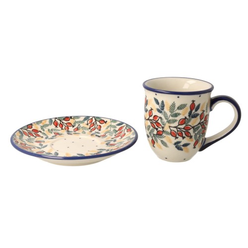 Filiżanka i spodek cappuccino V 0,22 L SM01 Manufaktura