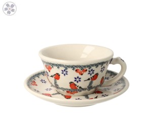 Filiżanka i spodek V 0,22 L GILE Manufaktura