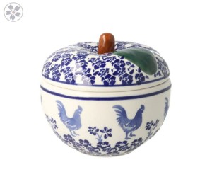 Apple container V 0,2 L GU1425DEK1149 Bolesławiec Pottery