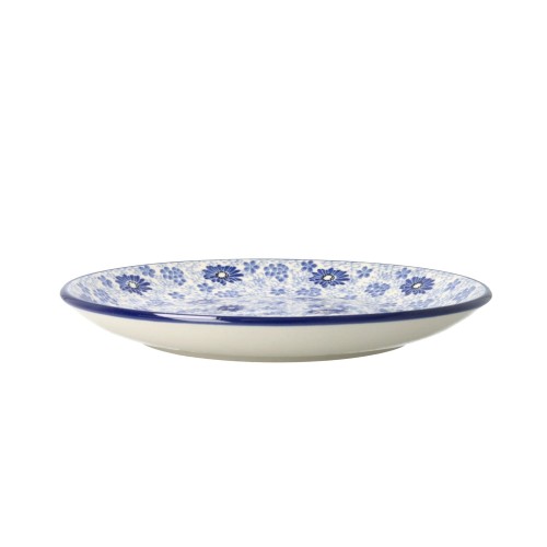 Talerz Ceramika Artystyczna Bolesławiec płaski obiadowy Ø 24 cm T266 dek2999X