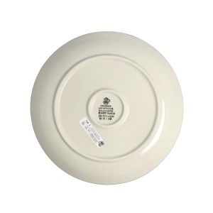 Talerz Ceramika Artystyczna Bolesławiec płaski obiadowy Ø 24 cm T266 dek2999X