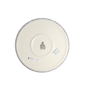 Taca Ceramika Artystyczna Bolesławiec na ciasto 24,5 cm T400 dek1535X