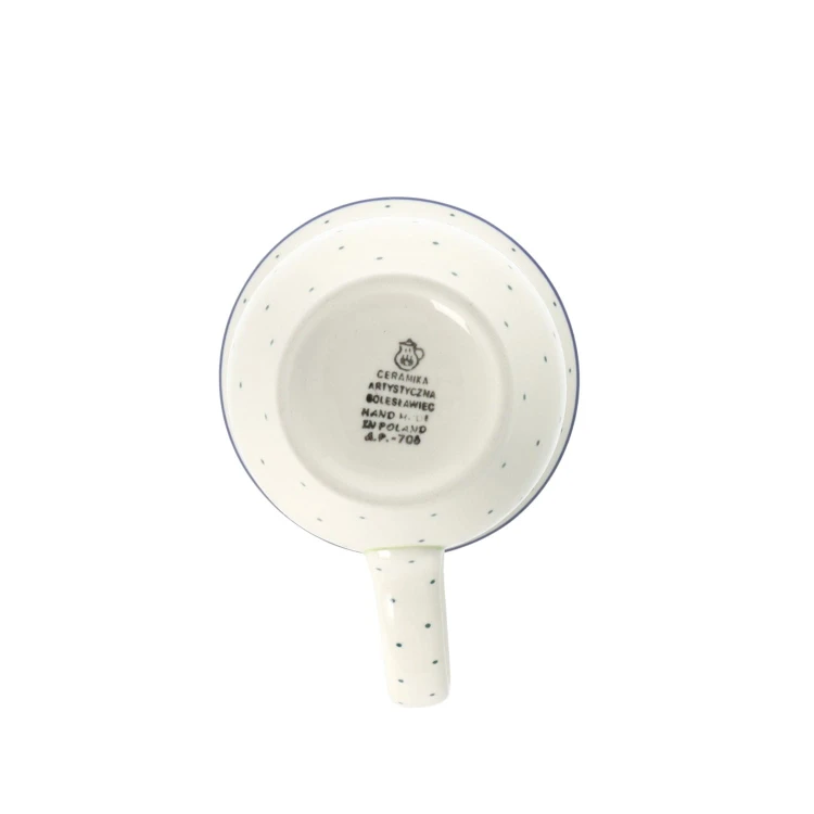 Kubek Ceramika Artystyczna Bolesławiec Latte V 0,45 L K826 dek2510X