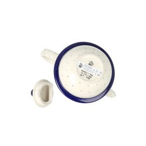 Czajnik z filiżanką Ceramika Artystyczna Bolesławiec V 0,6 L C01 DEK2510X