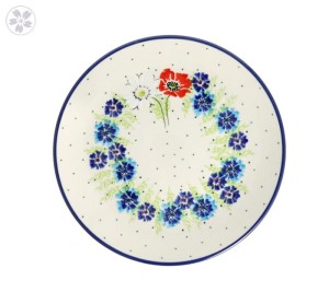 Talerz Ceramika Artystyczna Bolesławiec śniadaniowy Ø 20 cm T086 dek2510X