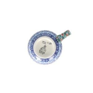 Kubek Ceramika Artystyczna Bolesławiec czeski duży V 0,45 L K073 dekU3357