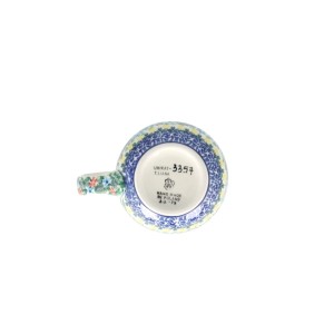 Kubek Ceramika Artystyczna Bolesławiec czeski mały V 0,2 L K005 dekU3357